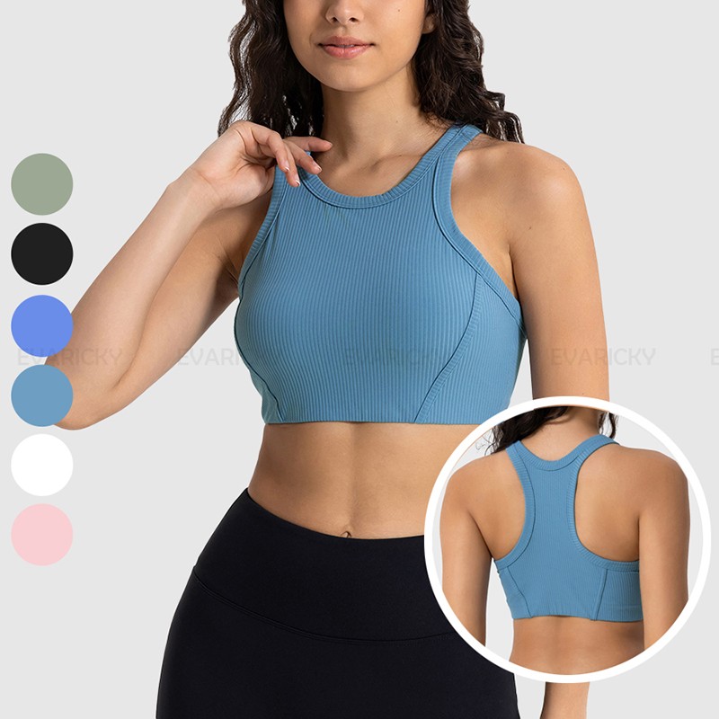 Спортивный бюстгальтер с мягкой спинкой Racerback